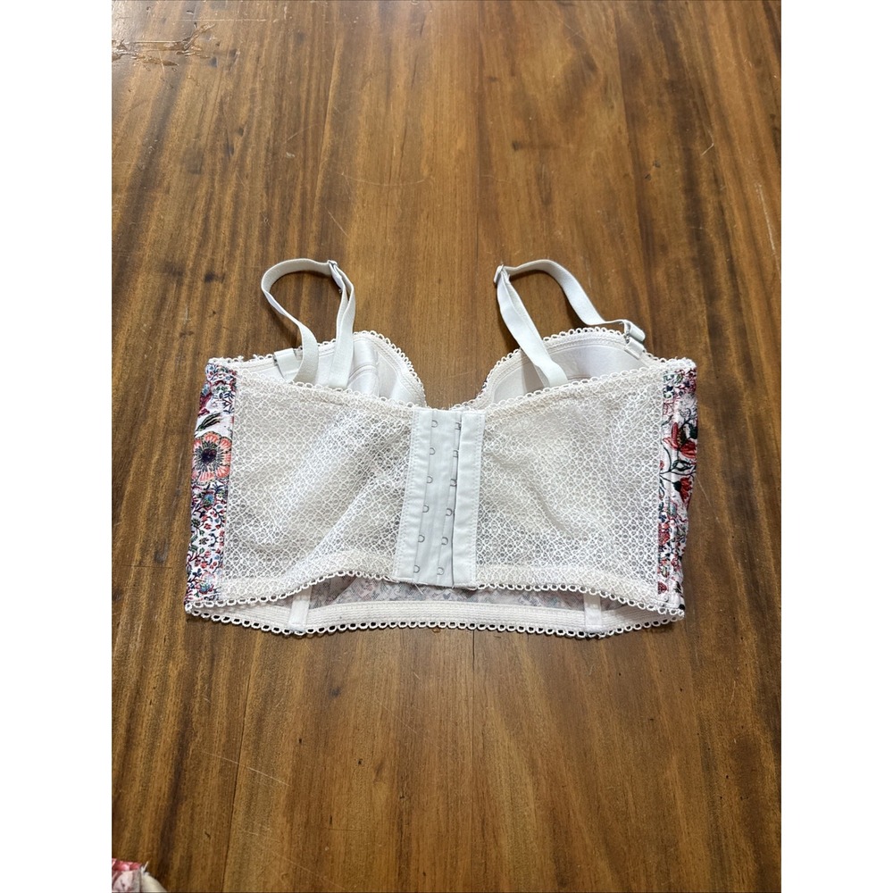 Victoria's Secret Dream Angels Balconet Bustier Bra Corset Top 32 DD - Picture 3 of 7